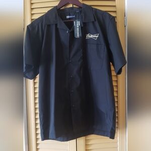 RARE New Orleans Budweiser Bowling Shirt..Brand New Condition , with Tags Size M